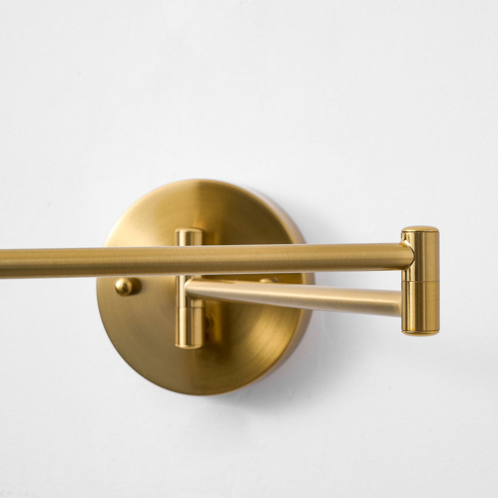Adjustable Swing Arm LED Wall Sconce – wall sconce view 86