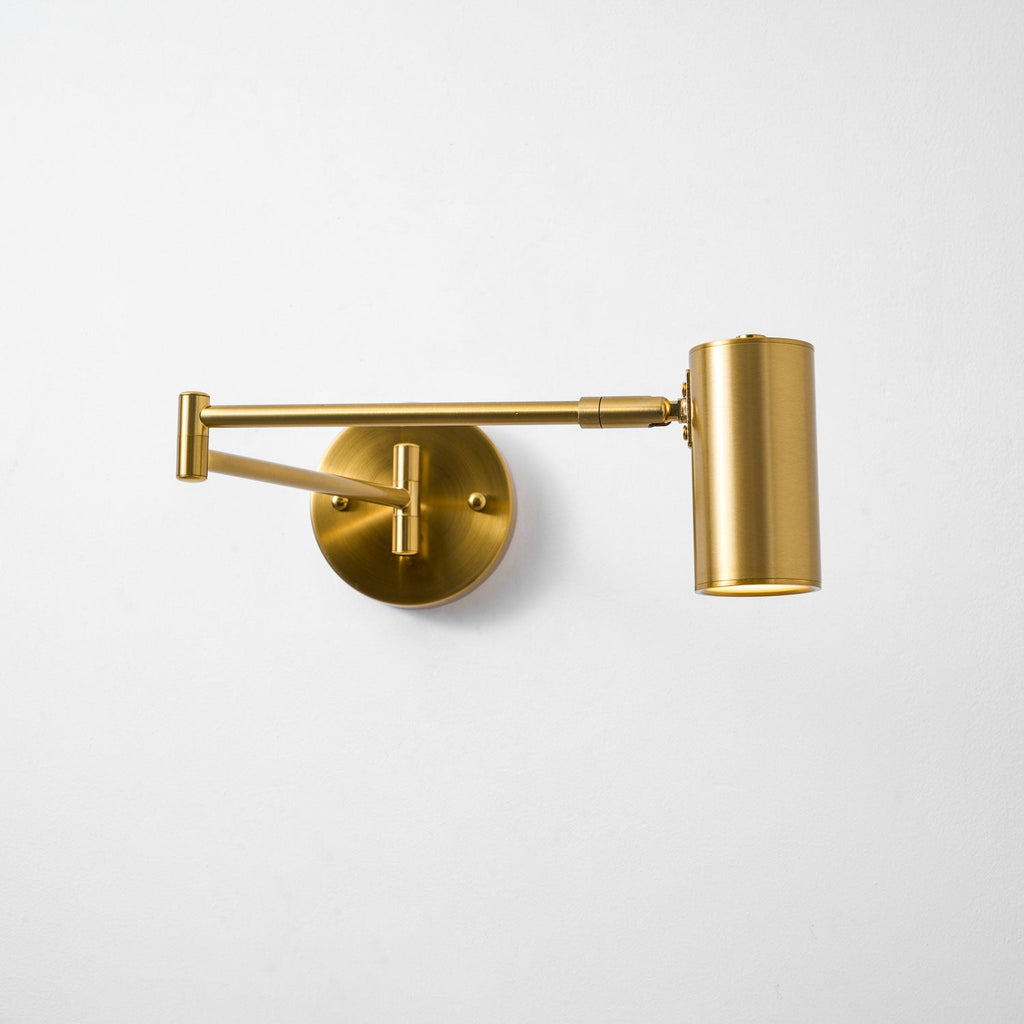 Adjustable Swing Arm LED Wall Sconce – wall sconce view 89