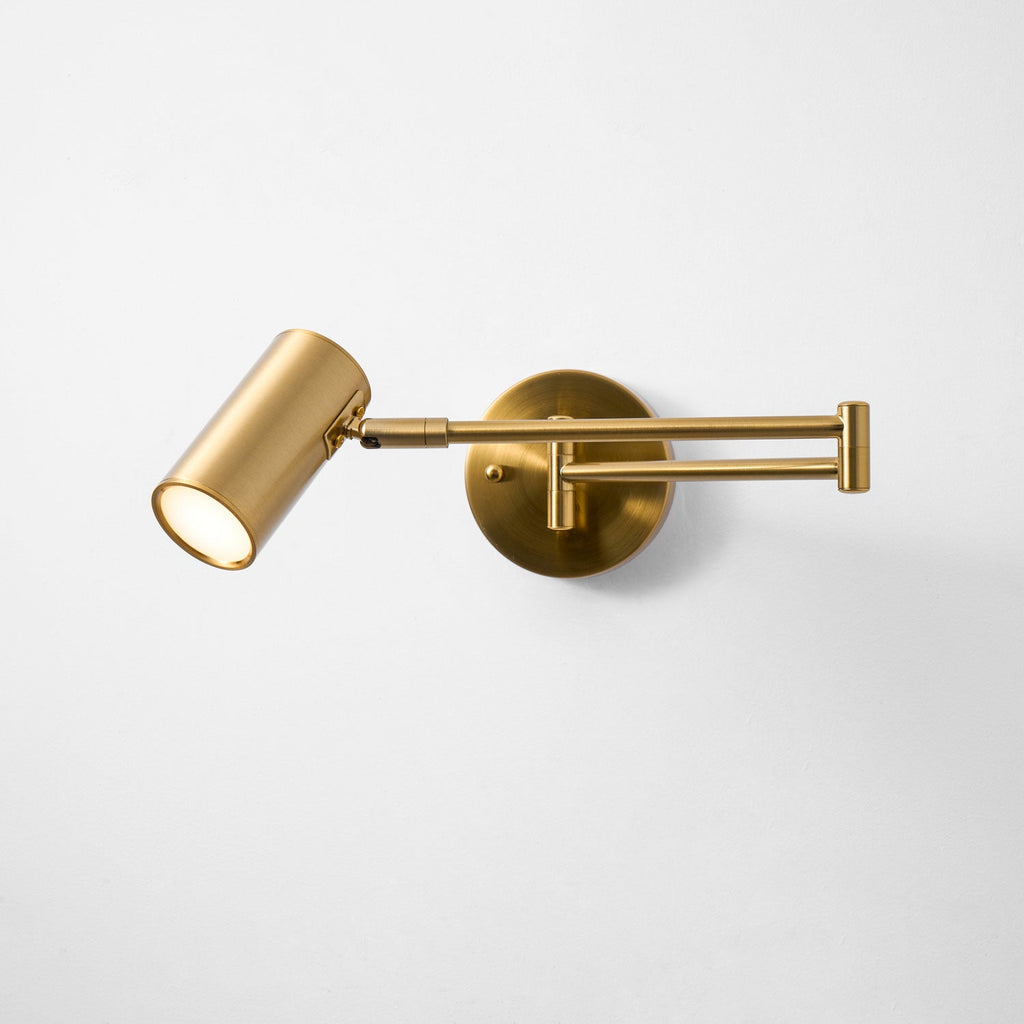 Adjustable Swing Arm LED Wall Sconce – wall sconce view 90