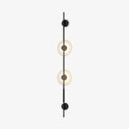 Alabaster Orb Vertical LED Wall Sconce - product view 1