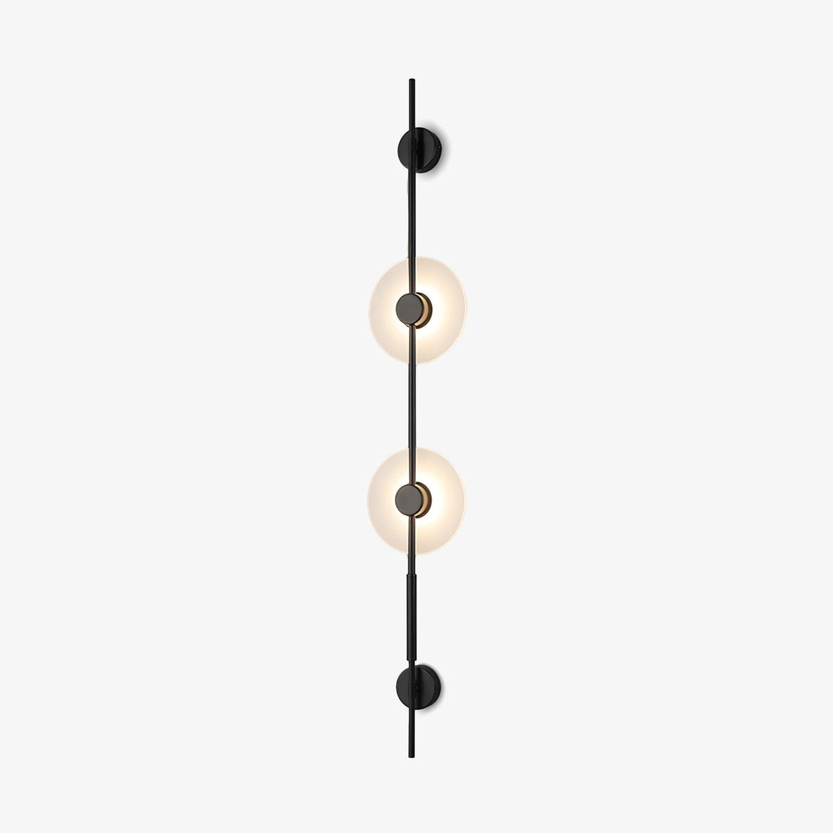 Alabaster Orb Vertical LED Wall Sconce - product view 1