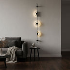 Alabaster Orb Vertical LED Wall Sconce - product view 12