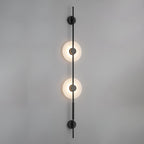 Alabaster Orb Vertical LED Wall Sconce - product view 20