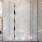 Alabaster Orb Vertical LED Wall Sconce - product view 21