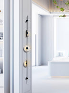Alabaster Orb Vertical LED Wall Sconce - product view 32