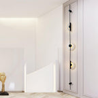 Alabaster Orb Vertical LED Wall Sconce - product view 39