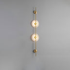 Alabaster Orb Vertical LED Wall Sconce - product view 40
