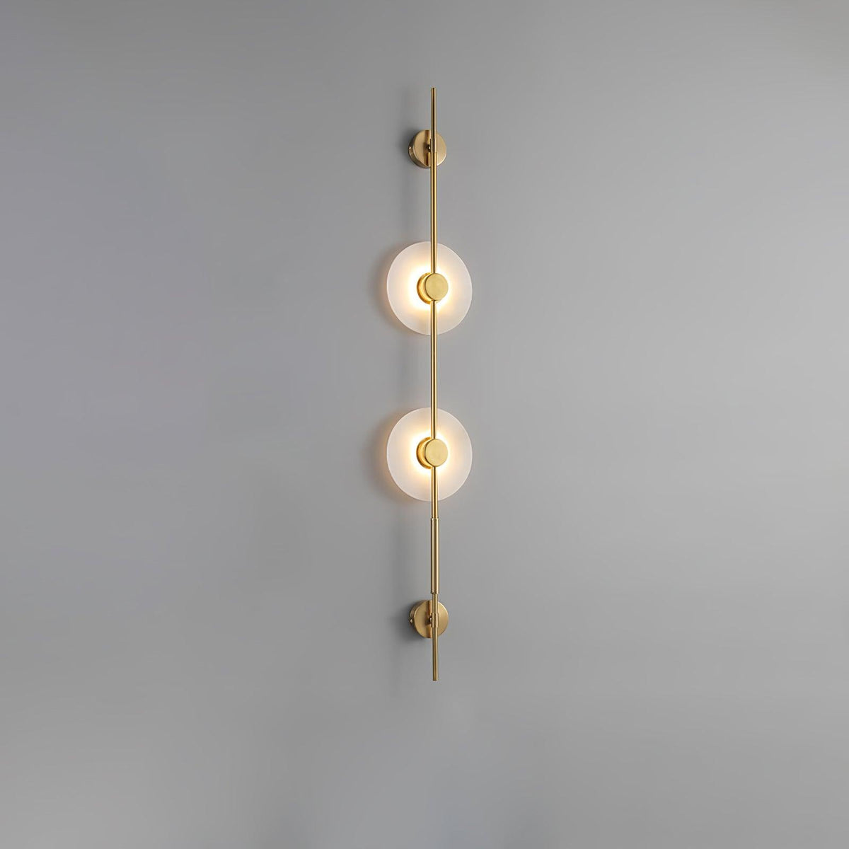 Alabaster Orb Vertical LED Wall Sconce - product view 40