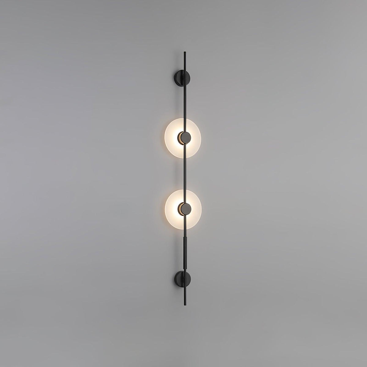 Alabaster Orb Vertical LED Wall Sconce - product view 41