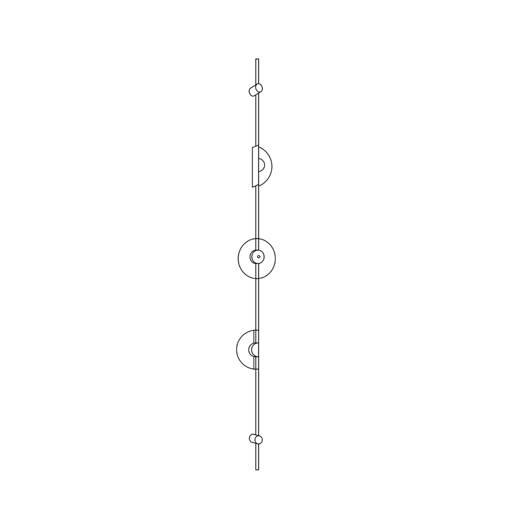 Alabaster Orb Vertical LED Wall Sconce - product view 43