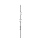 Alabaster Orb Vertical LED Wall Sconce - product view 43