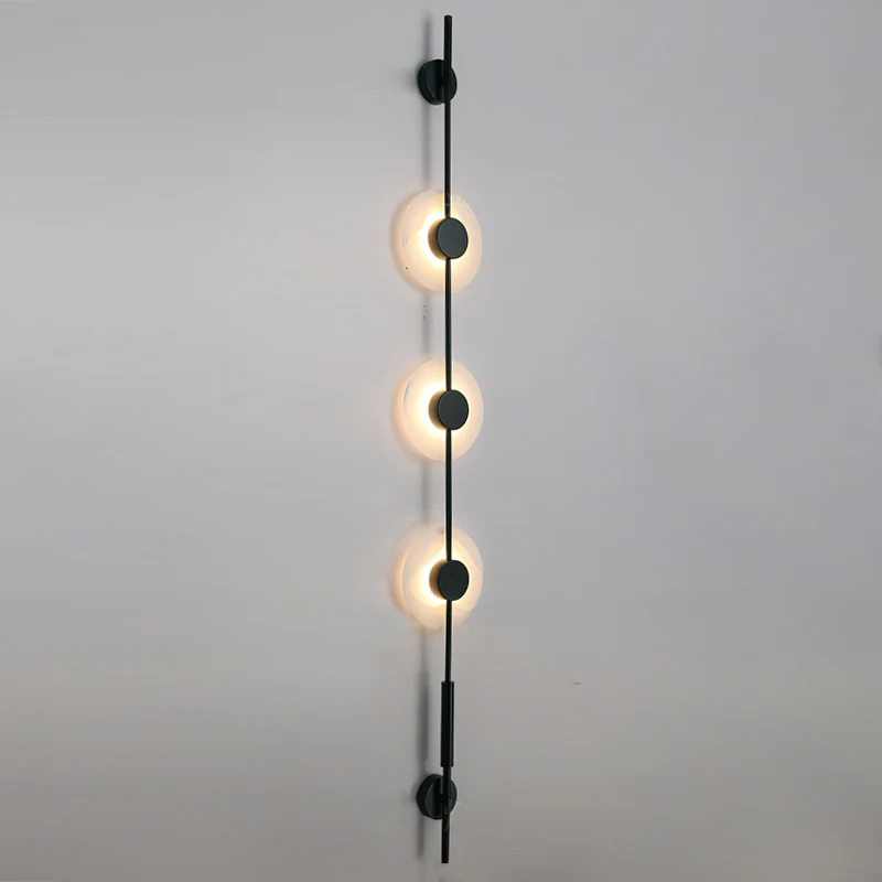 Alabaster Orb Vertical LED Wall Sconce - product view 52