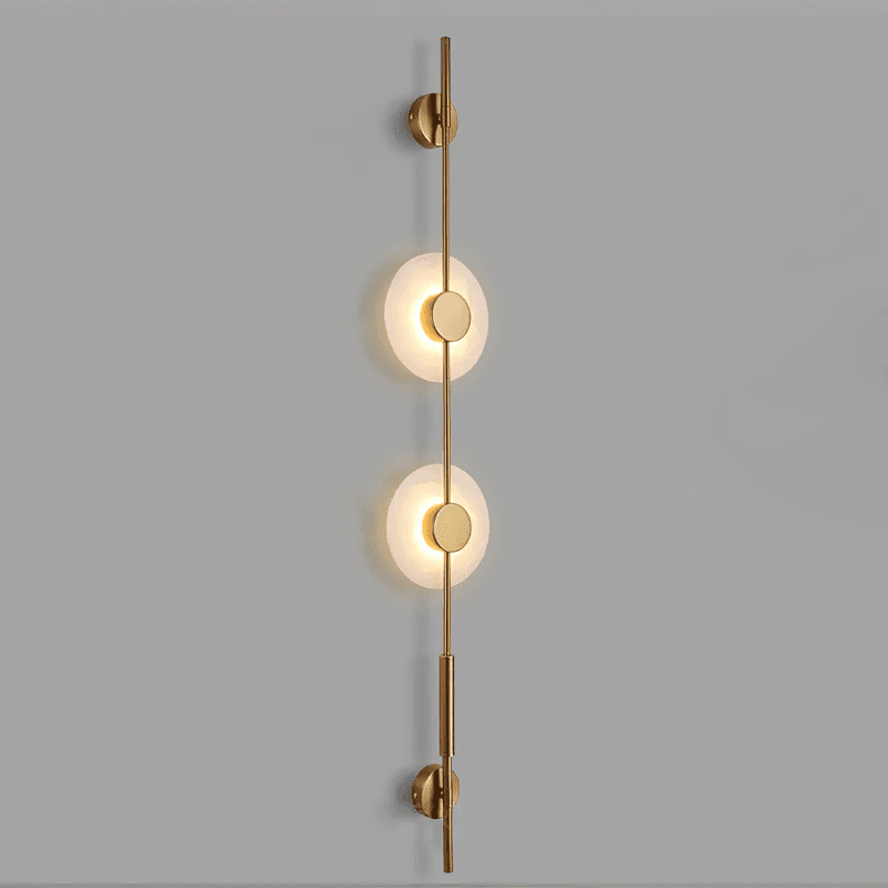 Alabaster Orb Vertical LED Wall Sconce - product view 53