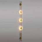 Alabaster Orb Vertical LED Wall Sconce - product view 57