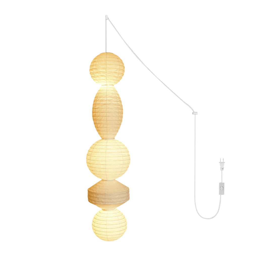 Rice Paper Plug-In Pendant Lamp R1 — product view 19