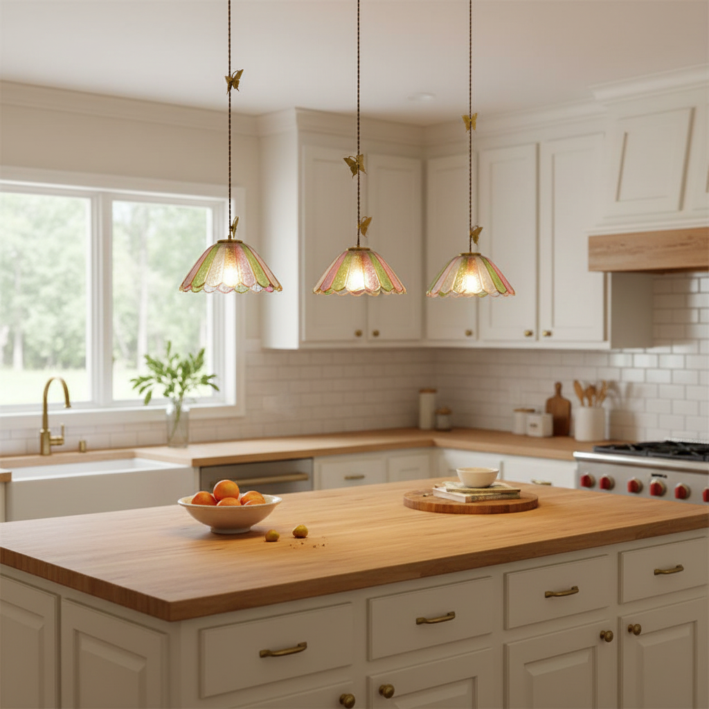 Leira Skirt Glass Pendant Lamp — product view 8