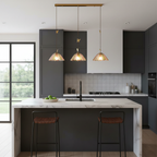 Leira Skirt Glass Pendant Lamp — product view 12