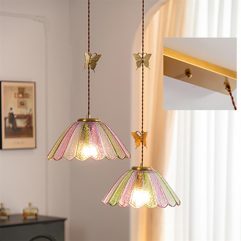 Leira Skirt Glass Pendant Lamp — product view 17