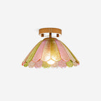 Leira Skirt Glass Ceiling Light — product view 1