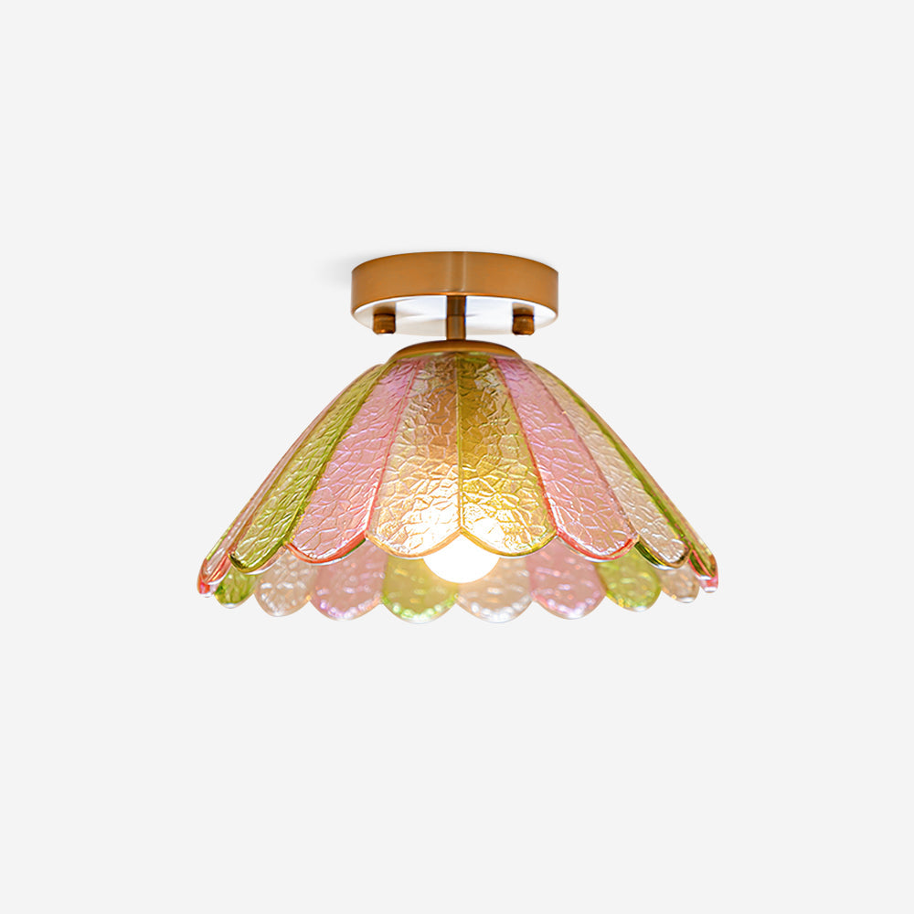 Leira Skirt Glass Ceiling Light — product view 1