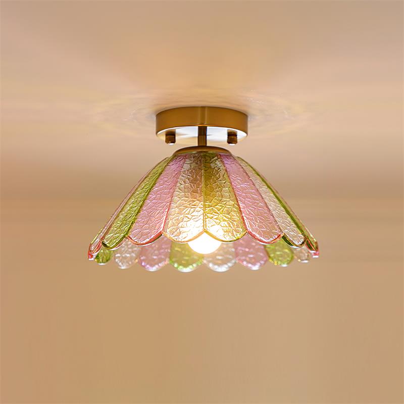 Leira Skirt Glass Ceiling Light — product view 2