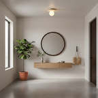 Talia Travertine Ceiling Light — product view 6