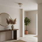 Talia Travertine Ceiling Light — product view 7
