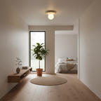Talia Travertine Ceiling Light — product view 10