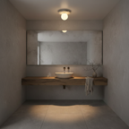 Talia Travertine Ceiling Light — product view 11