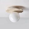 Talia Travertine Ceiling Light — product view 13