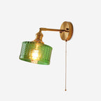 Cavella Round Glass Wall Lamp — product view 1