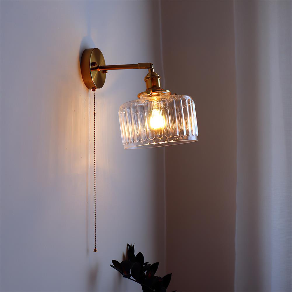 Cavella Round Glass Wall Lamp — product view 4