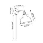 Cavella Round Glass Wall Lamp — product view 6