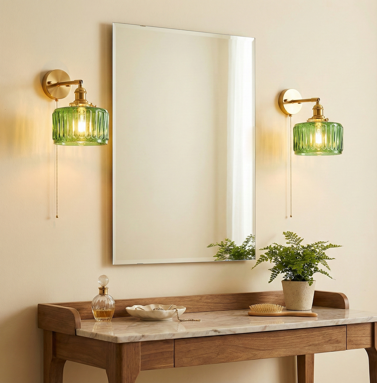 Cavella Round Glass Wall Lamp — product view 8
