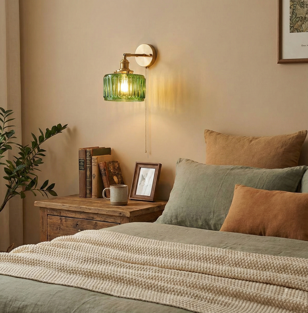 Cavella Round Glass Wall Lamp — product view 12