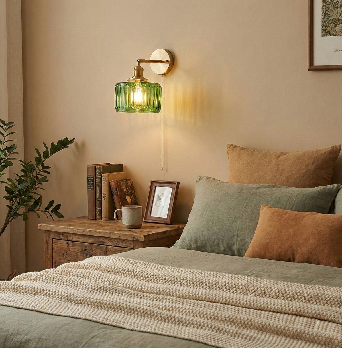 Cavella Round Glass Wall Lamp — product view 12