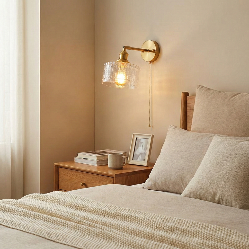 Cavella Round Glass Wall Lamp — product view 14