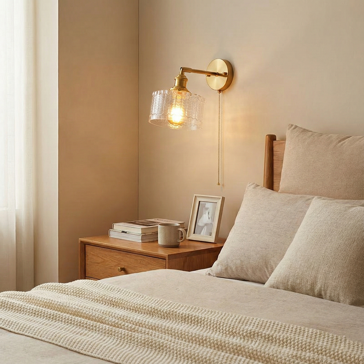 Cavella Round Glass Wall Lamp — product view 14