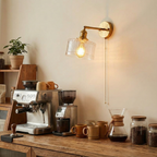 Cavella Round Glass Wall Lamp — product view 15