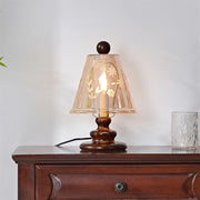 Walnut Color & Cognac Glass