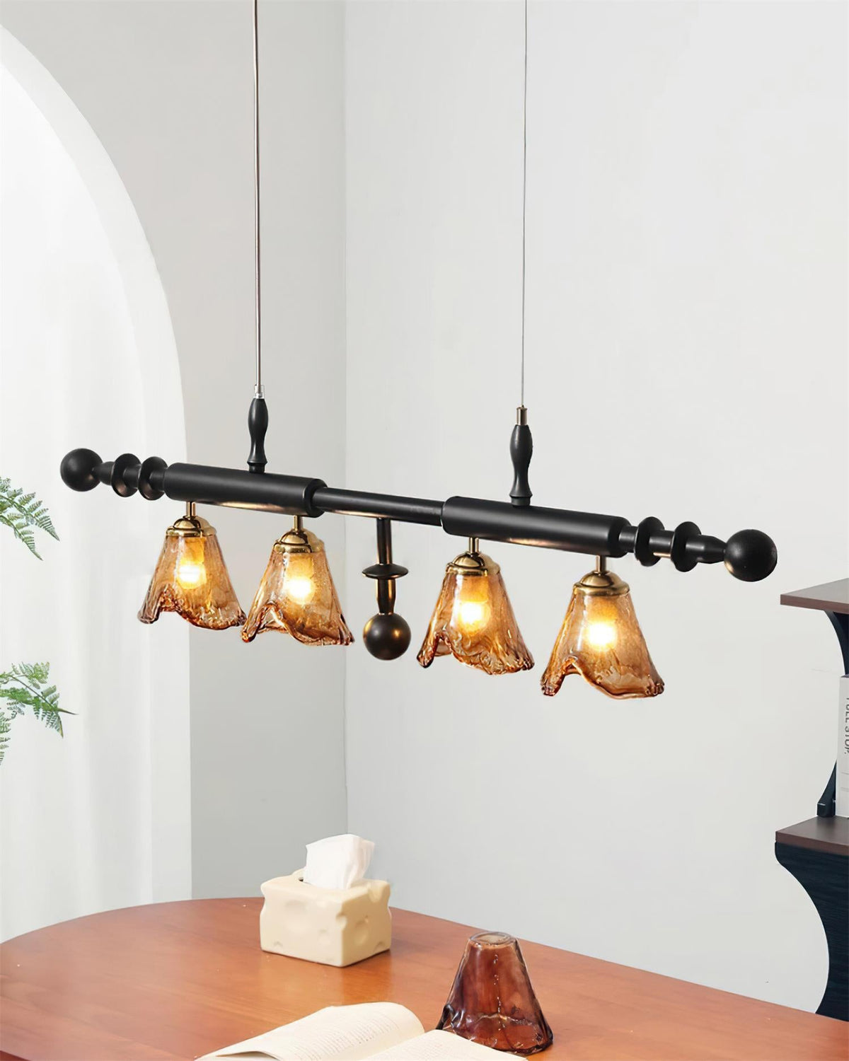 Savoy Glass Chandelier — product view 4