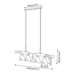 Savoy Glass Chandelier — product view 5