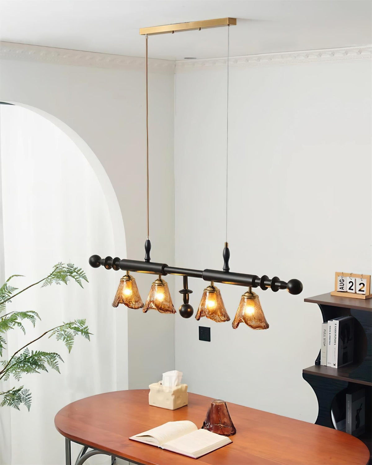 Savoy Glass Chandelier — product view 6