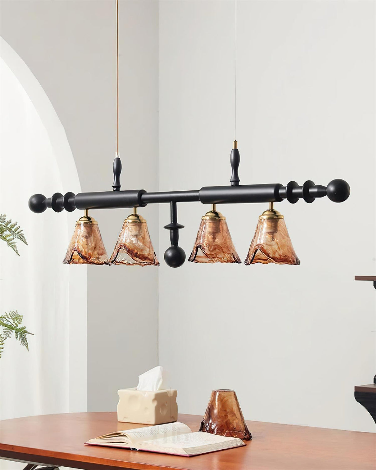 Savoy Glass Chandelier — product view 7