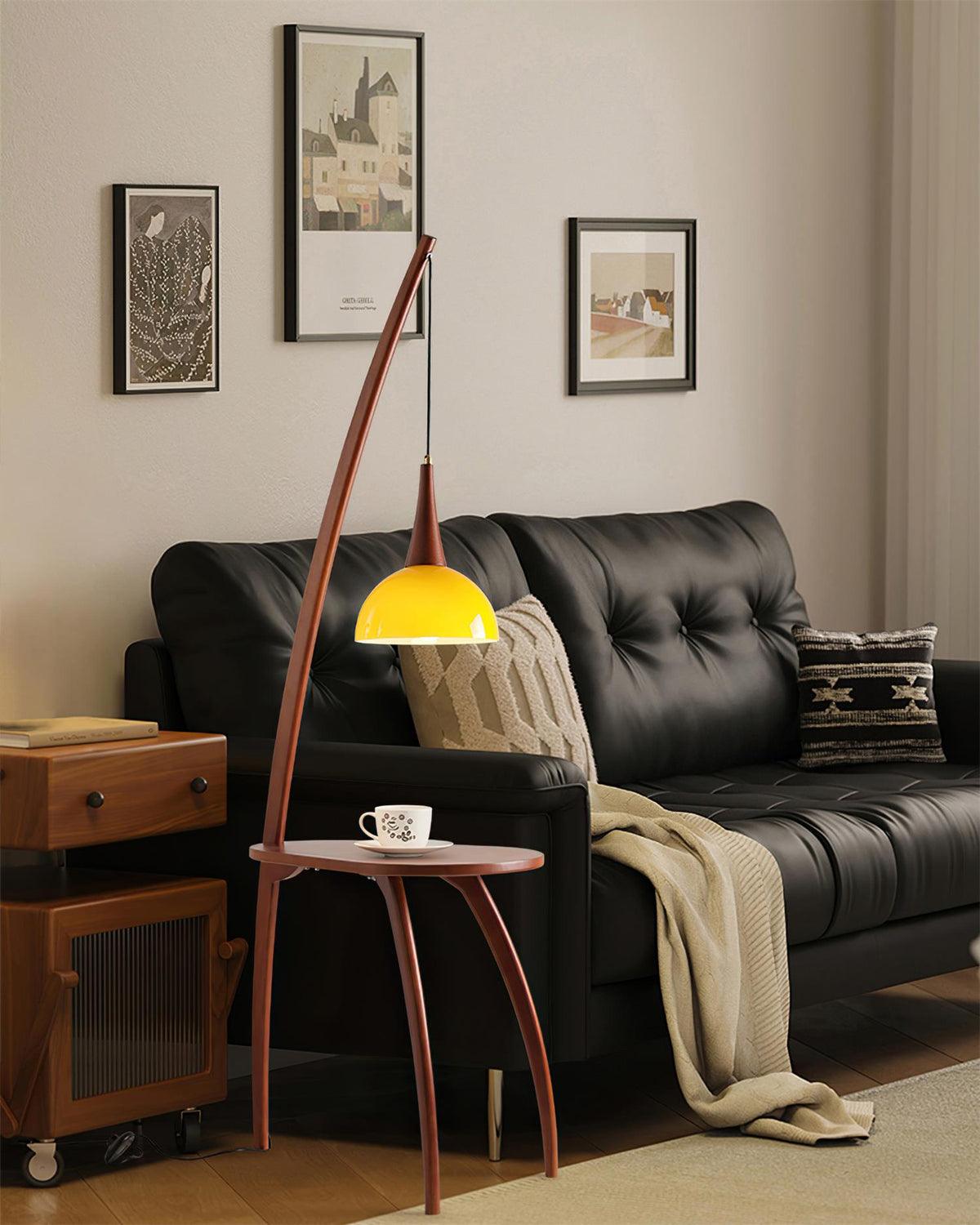 Kirby Glass Floor Lamp — product view 4