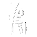 Kirby Glass Floor Lamp — product view 5