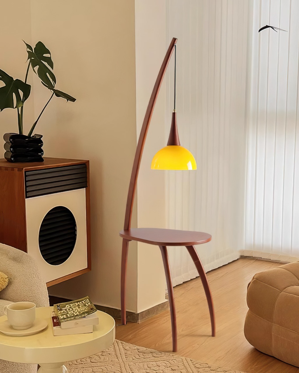 Kirby Glass Floor Lamp — product view 6