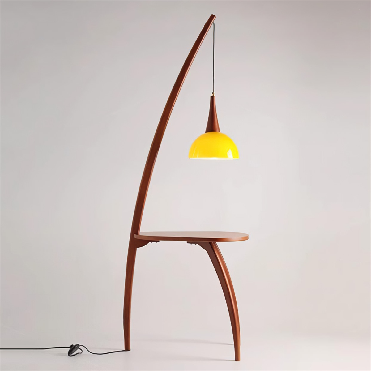 Kirby Glass Floor Lamp — product view 8