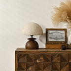 Basira Wood Table Lamp — product view 2