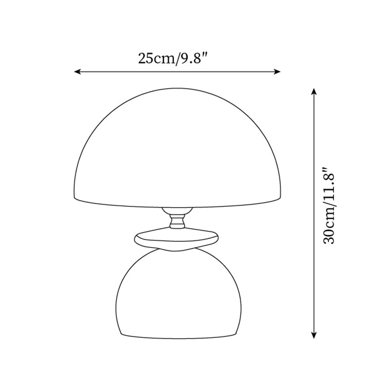 Basira Wood Table Lamp — product view 5